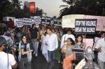 leads protest for Delhi rape incident in  Carter Road, Mumbai on 22nd Dec 2012(40).JPG